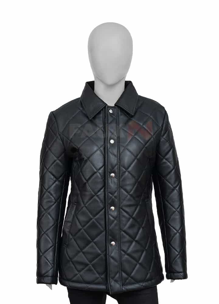 The Equalizer Queen Latifah (Robyn Mccall) Quilted Jacket